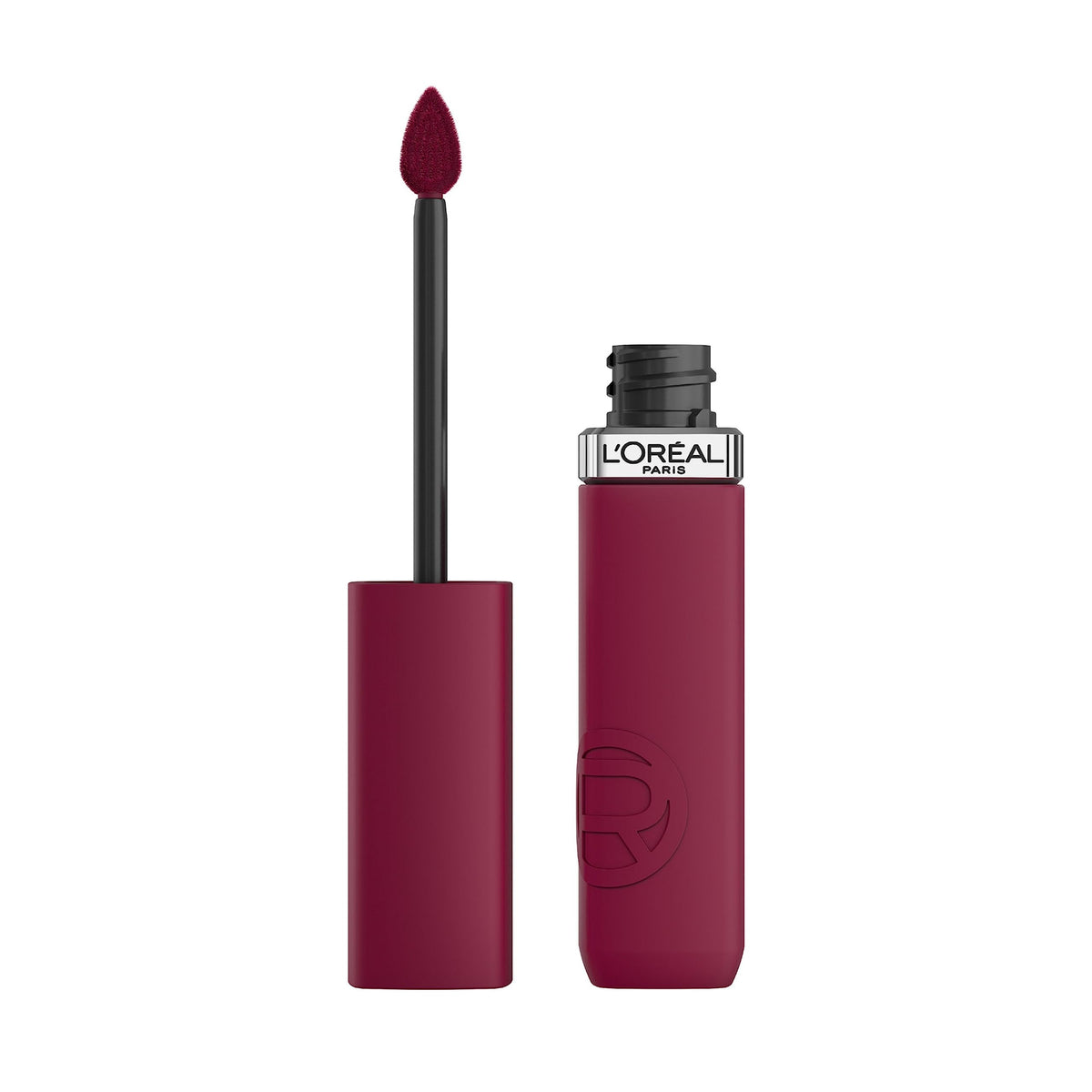 L’Oréal Paris Infallible Matte Resistance Liquid Matte Lipstick, Powdery Matte Finish & Infused with Hyaluronic Acid, 560 Pay Day, Red Lipstick