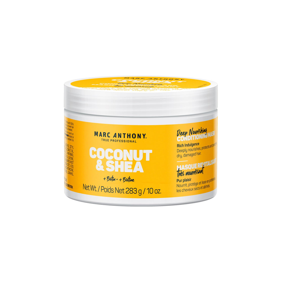 Marc Anthony Coconut & Shea Deep Nourishing Conditioning Mask, For dry damaged and frizzy hair, 283 ML