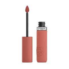 L'Oréal Paris Liquid Lipstick, Intense Colour, Longwear Matte Formula with Hyaluronic Acid, Transfer- and Smudge-Resistant, 5ml, Shade: Rose Heat 630