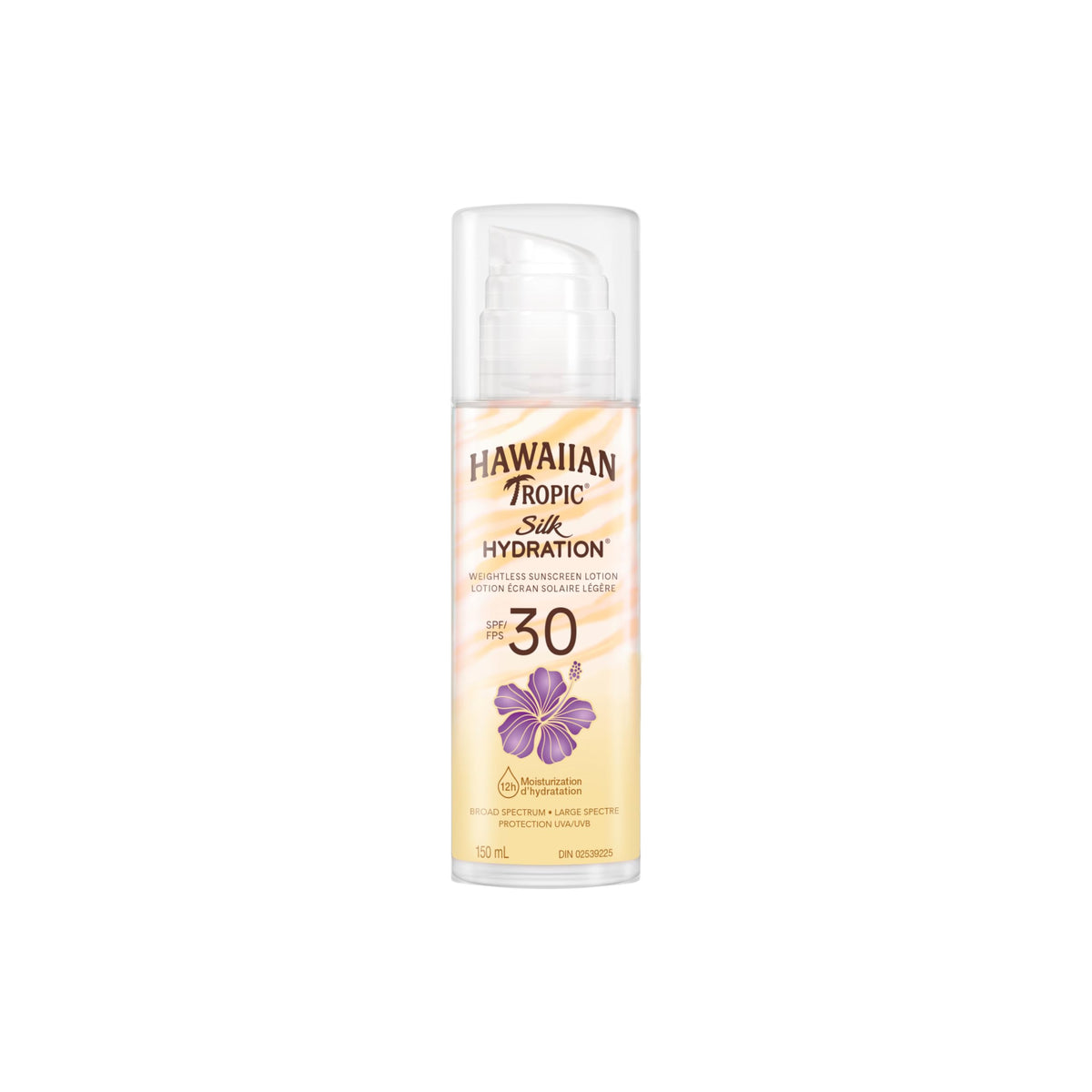Hawaiian Tropic Silk Hydration Lotion Sunscreen, SPF 30, 150mL | Oil Free Sunscreen, Hawaiian Tropic Sunscreen SPF 30, Broad Spectrum Sunscreen, Body Sunscreen, 150 mL