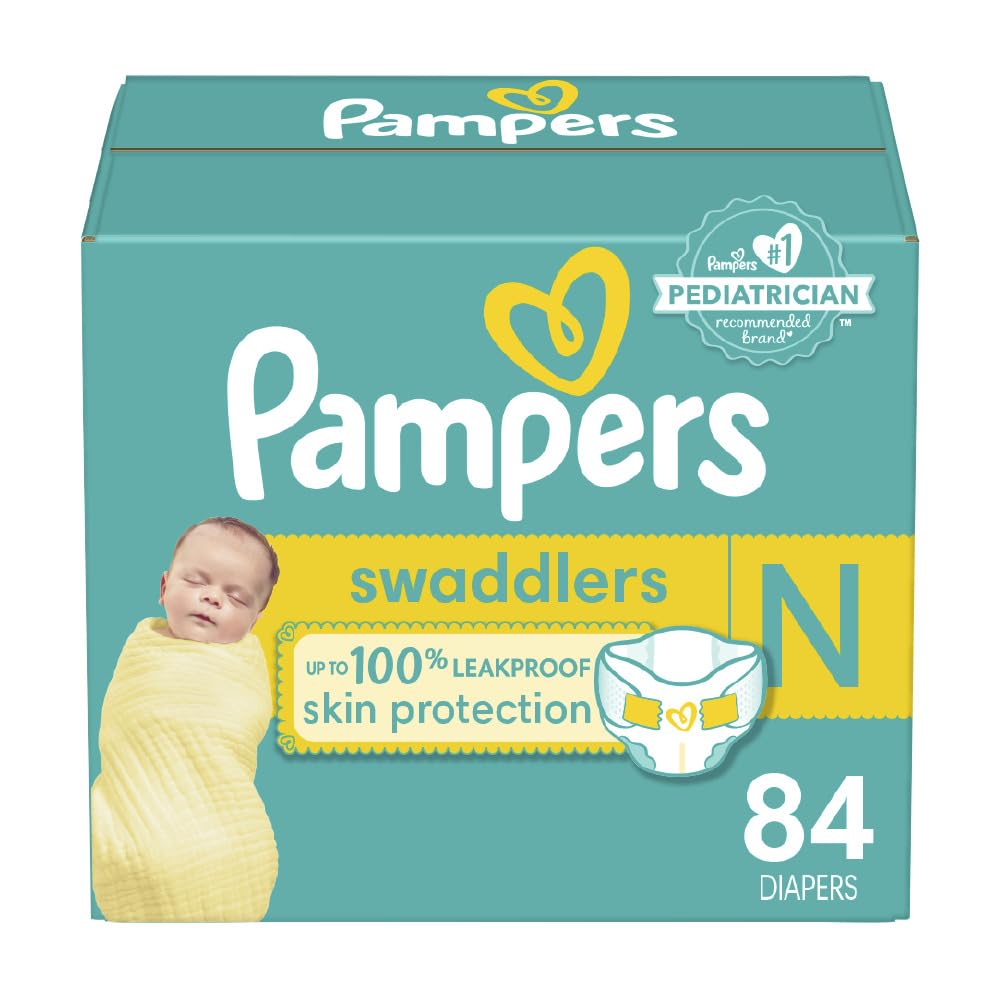 Pampers Swaddlers Newborn Diaper Size 0 84 Count