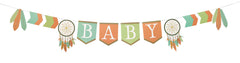 Lillian Rose 24BS270 BU Tribal Baby Shower Bunting
