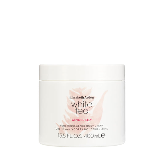 Elizabeth Arden White Tea Ginger Lily Pure Indulgence Body Cream, 13.5 Fl Oz