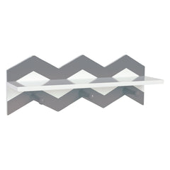 Trend Lab Chevron Wall Shelf, Gray