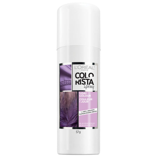 L'Oreal Paris Colorista Sprays, One-day Colour, Lavender, 57g