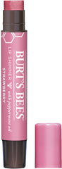 Burt's Bees Lip Shimmer, 100% Natural Origin Lip Gloss, Tinted Lip Colour | Get Soft and Hydrated Lips | Pack of 1 - Strawberry