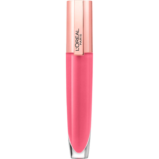 L’Oréal Paris Glow Paradise Balm-in-Gloss, Lip Balm, Non-Sticky Liquid Lip Balm with Pomegranate Extract & Hyaluronic Acid for Sensitive Lips, Dermatologist Tested, Sophisticated Rose, 0.23 fl. oz.