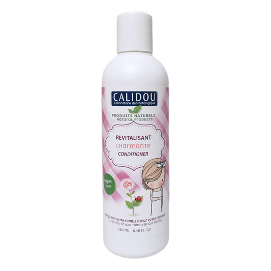 CALIDOU Charmante Natural Hair Conditioner for Kids & Babies | Gentle Vegan Hair Detangler | Paraben-Free Plant Based Conditioner Lightweight Moisturizing Hair Care for Soft & Tangle-Free Hair |250 mL