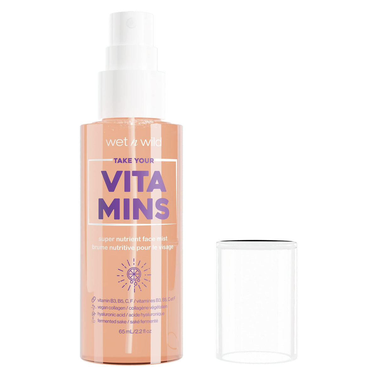 Wet n Wild Take Your Vitamins Super Nutrient Face Mist Clear Take Your Vitamins 1114736