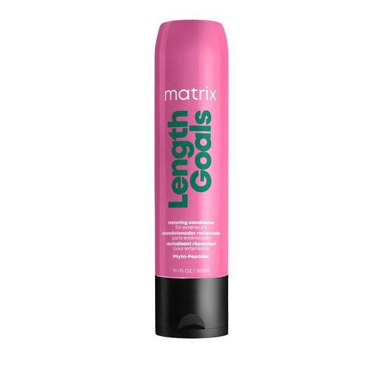 Matrix Hair Conditioner, Length Goals Conditioner For Hair Softening, Hair Detangler, Improves Manageability, For Hair Extensions, For Natural Hair, For Wigs, Paraben-Free, 300ml (Packaging May Vary)
