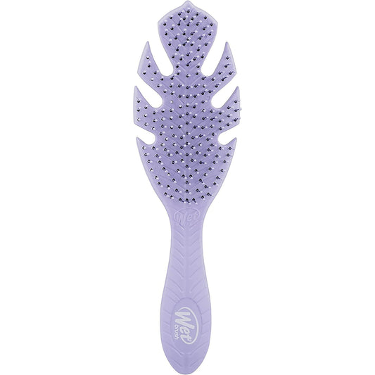 Wet Brush Detangler Go Green Lavander, Ultra-Soft IntelliFlex Bristles - Detangling Brush Glides Through Tangles (Wet Dry & Damaged Hair)