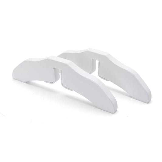 Support Feet for 360 Configurable Pet Gate Collection, White, 1 LB (33402)