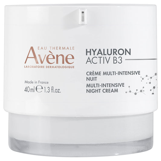 Eau Thermale Avène Hyaluron Activ B3 Multi-intensive night cream, Hyaluronic Acid and Niacinamide