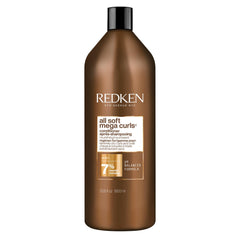 Redken Conditioner, All Soft Mega Curls Conditioner, For Extremely Dry Hair, For Curly & Coily Hair, Nourishes & Softens Severely Dry Hair, With Aloe Vera, 1000 ML