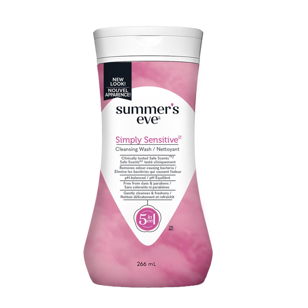 Summer's Eve Cleansing Wash, Simply Sensitive Scent, 266ml