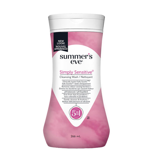 Summer's Eve Cleansing Wash, Simply Sensitive Scent, 266ml