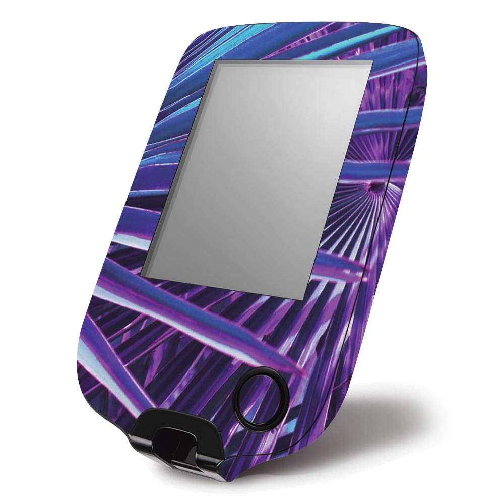 MightySkins Skin Compatible with Abbott Freestyle Libre 1 & 2 - Neon Palms | Protective, Durable, and Unique Vinyl Decal wrap Cover | Easy to Apply, Remove, and Change Styles | Made in The USA