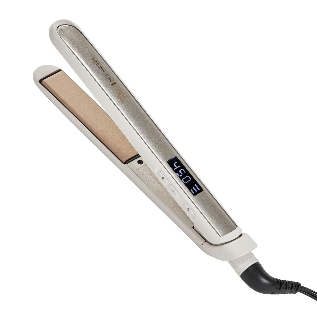 Remington Shine Therapy 1” Flat Iron, Argan Oil & Keratin Plate Hair Straightener