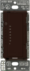 Lutron Maestro Countdown Timer Switch for Fans and Lights, 3A/150-Watt LED Bulbs, Single-Pole/Multi-Location, MA-T51MN-BR, Brown