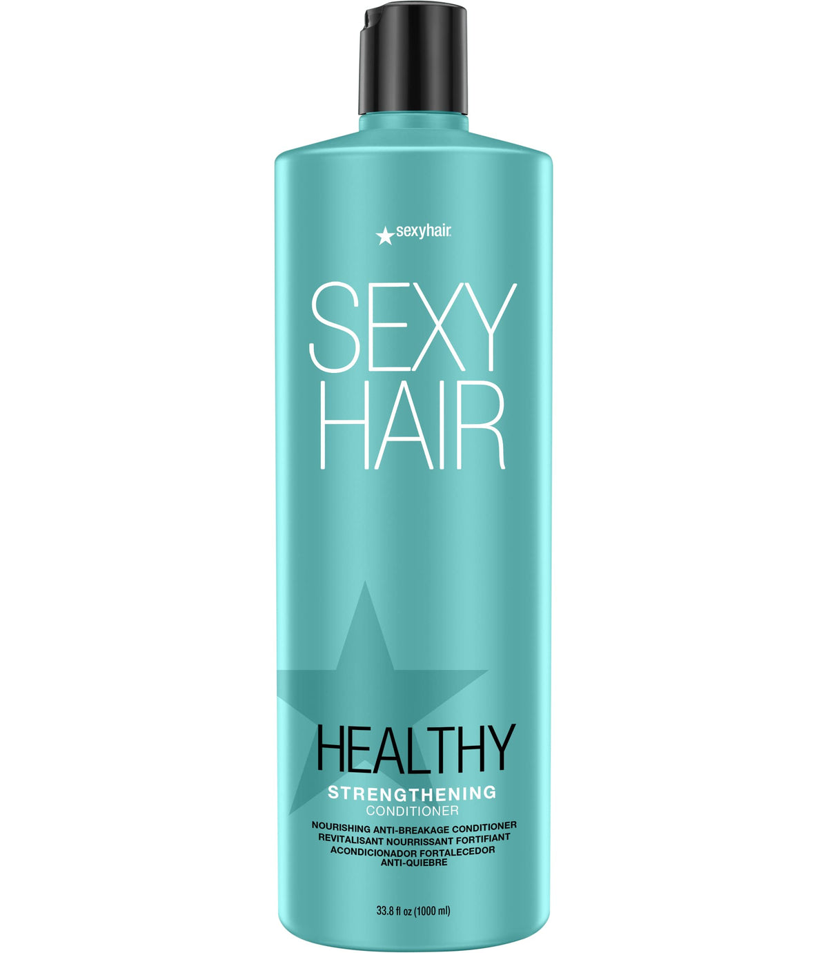 SexyHair Healthy Strengthening Anti-Breakage Conditioner, 33.8 Oz | Helps Provide Stength and Flexibility to Damaged Hair | SLS and SLES Sulfate Free
