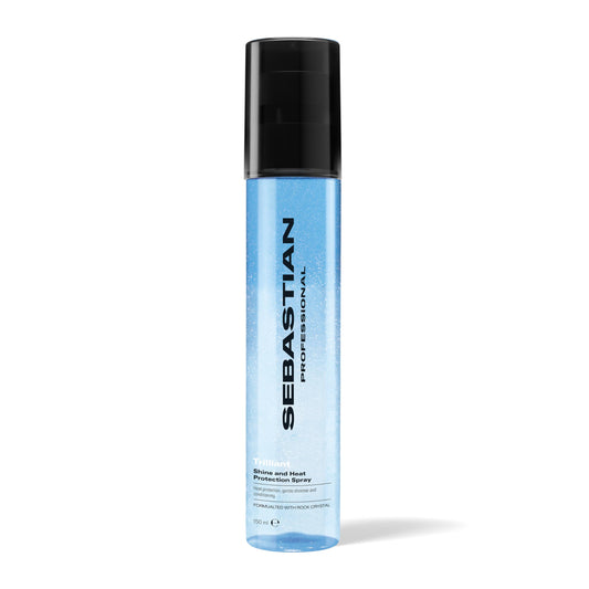 Sebastian Professional Styling Trilliant Spray | Thermal Heat Protection Hair Styling Spray | Adds Body & Shine with Light Conditioning | 5.07 fl oz | 150 ml | Packaging May Vary