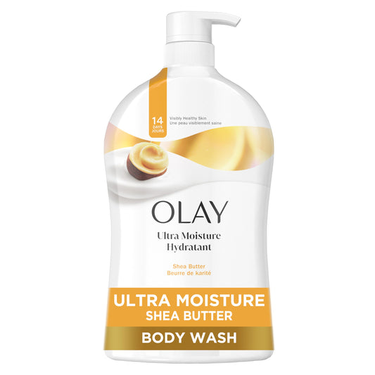 Olay Ultra Moisture Body Wash with Shea Butter, 975 ml