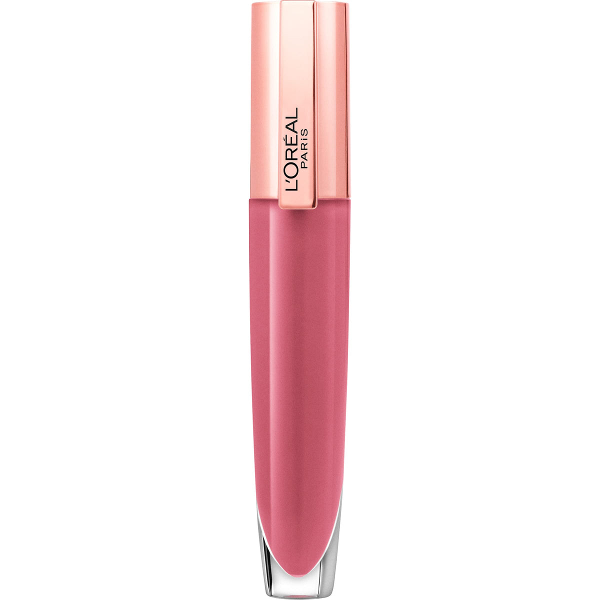 L’Oréal Paris Glow Paradise Balm-in-Gloss, Lip Balm, Non-Sticky Liquid Lip Balm with Pomegranate Extract & Hyaluronic Acid for Sensitive Lips, Dermatologist Tested, Rosy Utopia, 0.23 fl. oz.