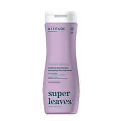 ATTITUDE Moisture Rich Hair Shampoo, Made in Canada, EWG Verified, For Dry and Damaged Hair, Naturally Derived Ingredients, Vegan and Plant Based, Quinoa and Jojoba, 473 mL