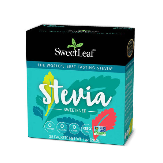 SweetLeaf Natural Stevia Sweetener 35 Packets, 35g (Pack of 1)