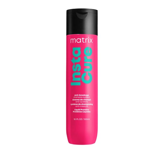 Matrix Instacure Anti-Breakage Shampoo, Repairs, Balances & Strengthens Hair, Reduces & Prevents Breakage & Frizz, For Dry, Damaged & Brittle Hair, 300ml (Packaging May Vary)