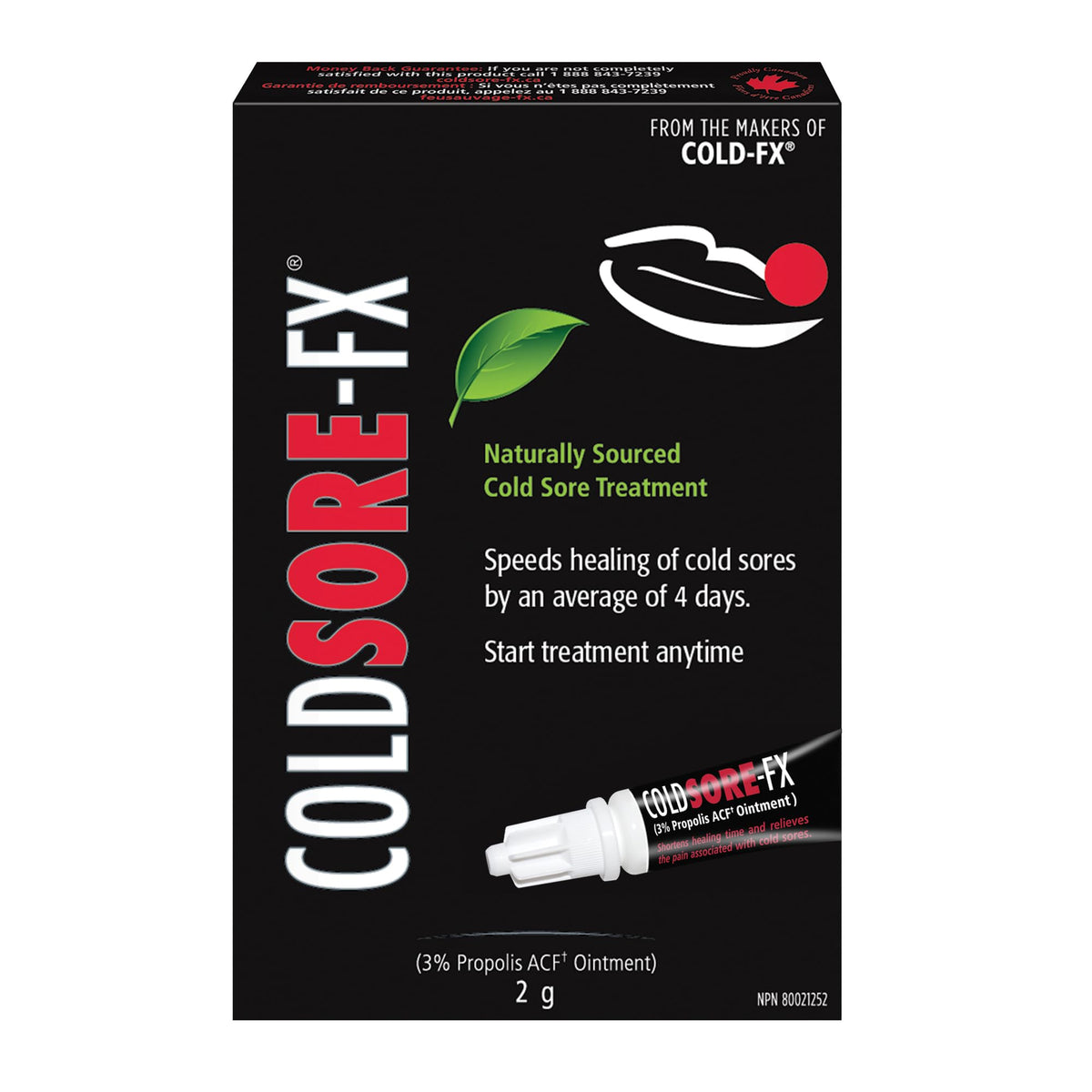 COLDSORE-FX (3% Propolis ACF Ointment) Natural Treatment NEW