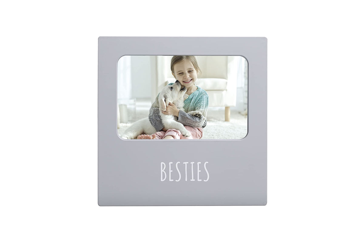 Little Pear Besties Frame, Pet Keepsake Picture Frame, Baby Girl Nursery Décor, Baby Boy Nursery Décor