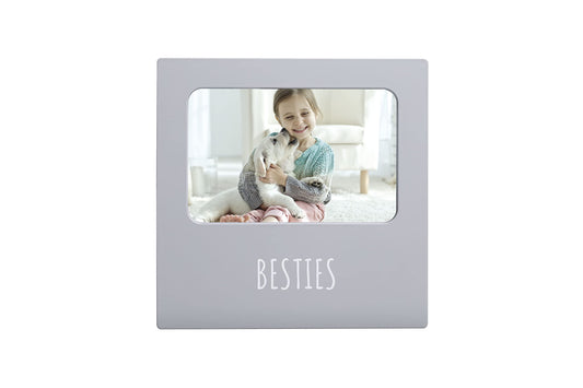 Little Pear Besties Frame, Pet Keepsake Picture Frame, Baby Girl Nursery Décor, Baby Boy Nursery Décor