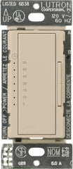 Lutron Maestro Countdown Timer Switch for Fans and Lights, 3A/150-Watt LED Bulbs, Single-Pole/Multi-Location, MA-T51MN-TP, Taupe