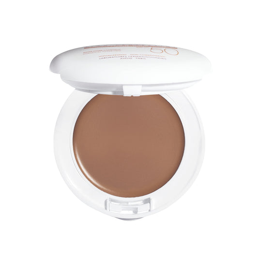 Eau Thermale Avène High Protection Tinted Compact SPF 50 Sunscreen, Honey, 0.35 oz