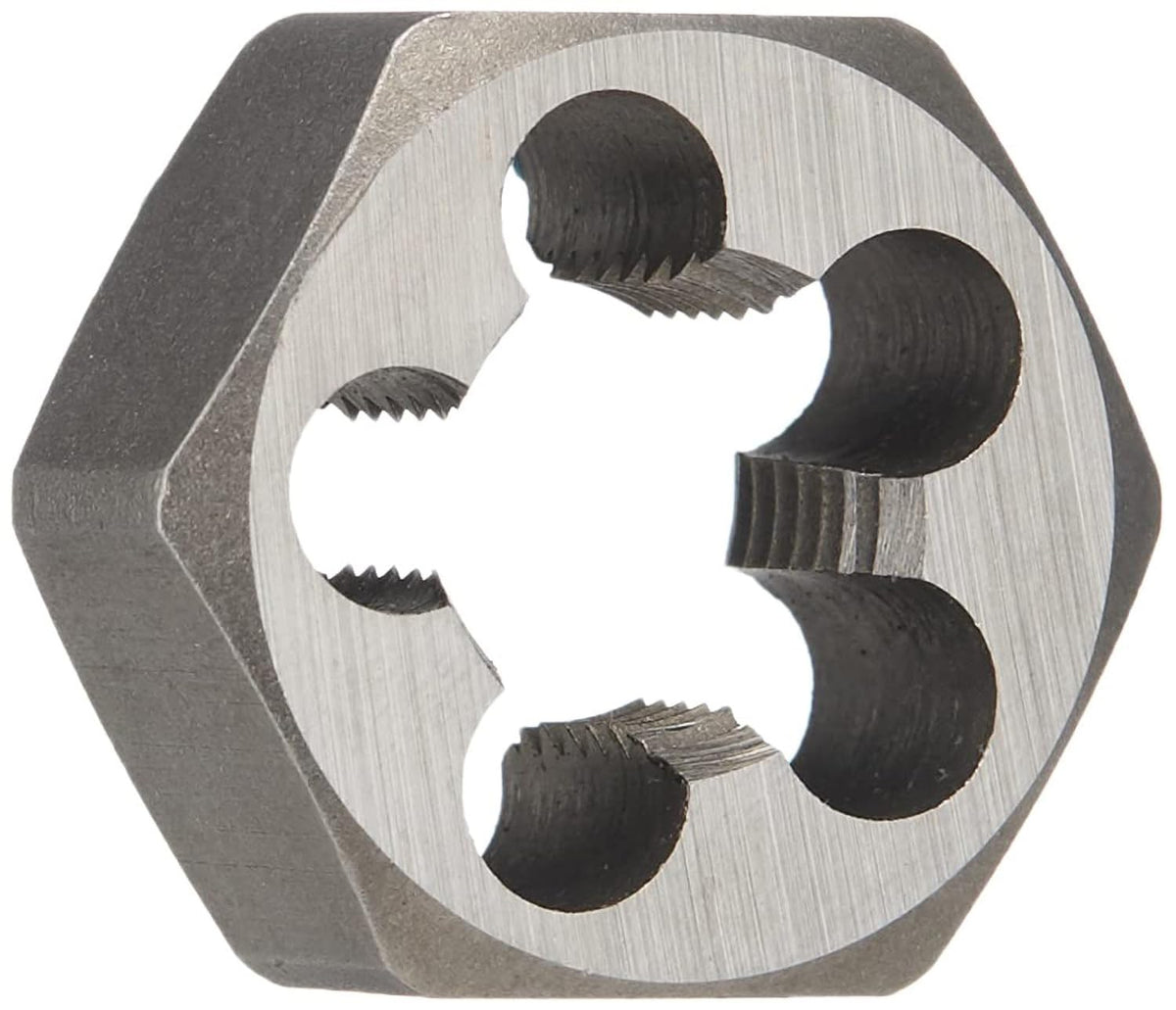 Drill America DWT Series Qualtech Carbon Steel Hex Threading Die, M14 x 1.5 Size (Pack of 1)