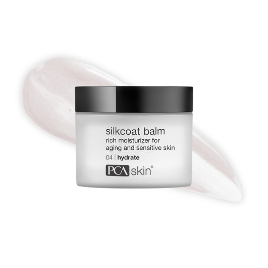 PCA SKIN Silkcoat Face Cream - Hydrating Anti Aging Facial Moisturizer to Smooth Fine Lines & Wrinkles, Recommended for Dry & Mature Skin Types (1.7 oz)