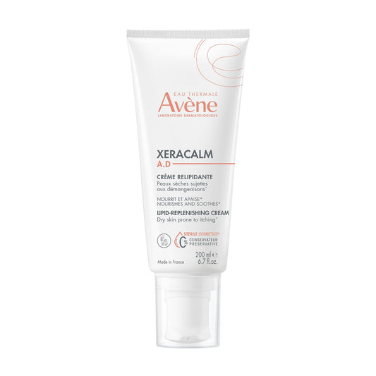 Avene Xeracalm A.D Lipid-Replenishing Cream, 6.76 Fl Oz