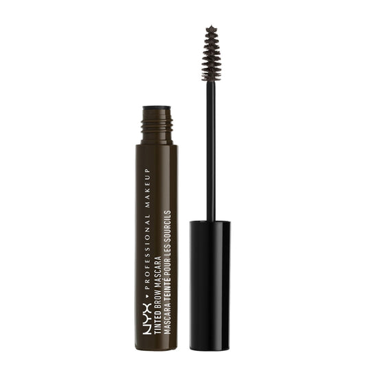 NYX Professional Makeup Tinted Brow Mascara, Black, 6.5 ml (Pack of 1)