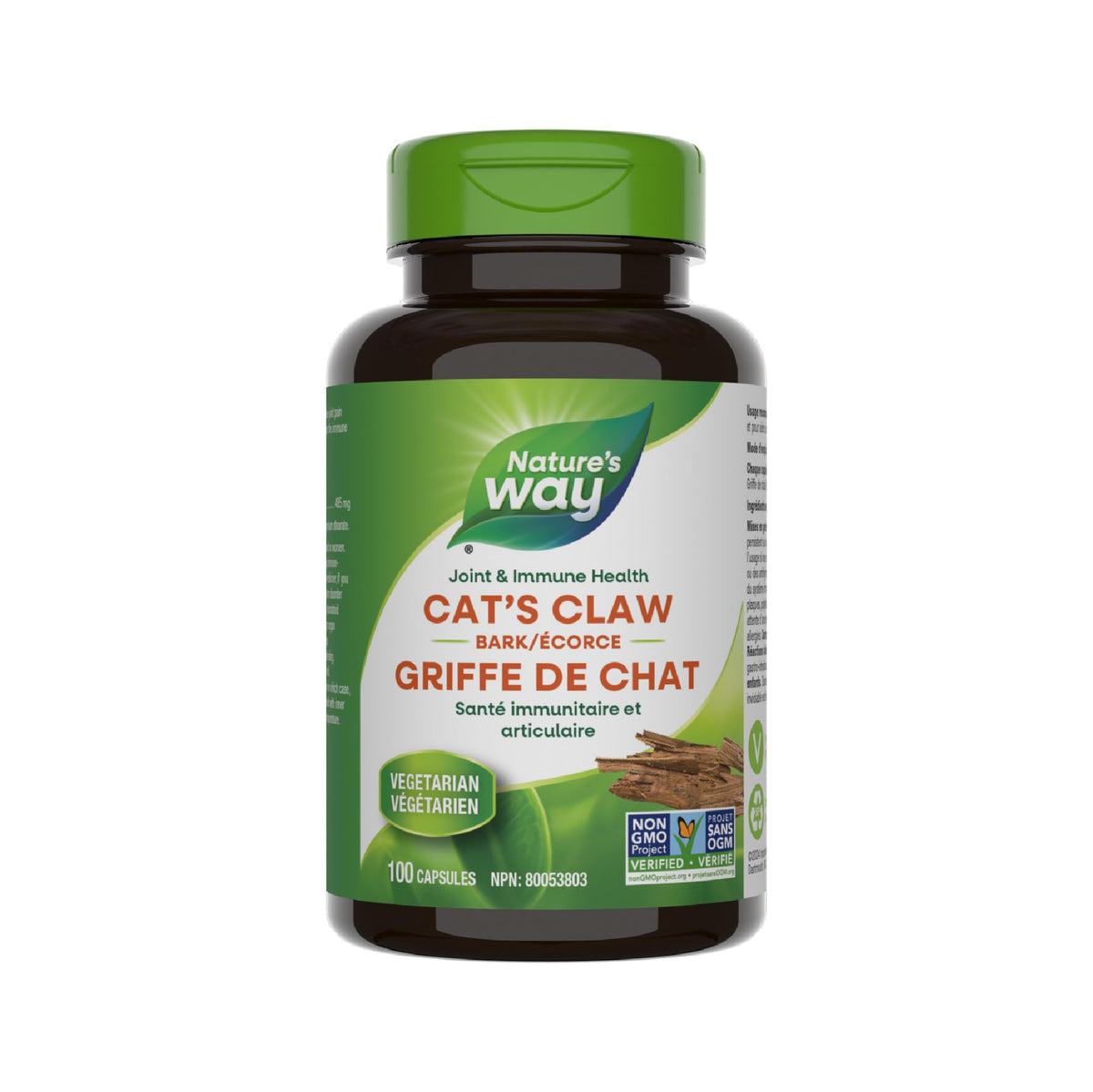 Nature's Way Cat's Claw Health Supplement, 100 Count