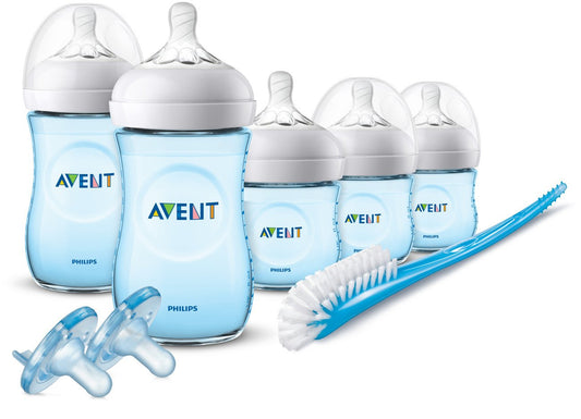 Philips Avent Natural Infant Starter Set, Blue, SCD206/12