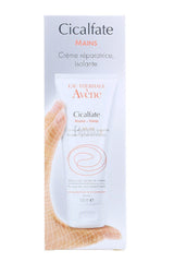 Eau Thermale Avène Cicalfate HAND Restorative Barrier Cream, Intense Nourishing Lotion for Dry Cracked Hands, 100 ml