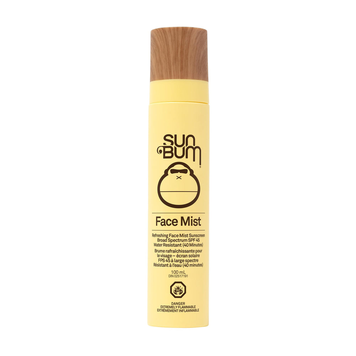 Sun Bum Original SPF 45 Sunscreen Face Mist/Vegan and Reef Friendly (Octinoxate Oxybenzone Free) I Broad Spectrum UVA/UVB Sunscreen Spray with Vitamin E I 100 mL