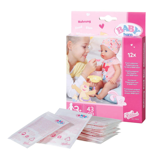 Baby Born - Food Sachets for Doll - 12 pieces
