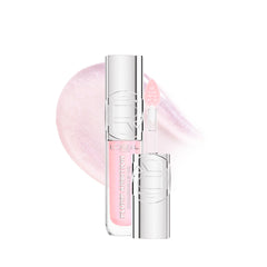 L’Oreal Paris Plump Ambition Tinted Lip Oil, Plumping Lip Gloss, Gentle Tingling, Non Sticky, Hydrating and Moisturizing, Infused with Hyaluronic Acid, Shade 101 CRYSTAL CLEAR, 5 ml