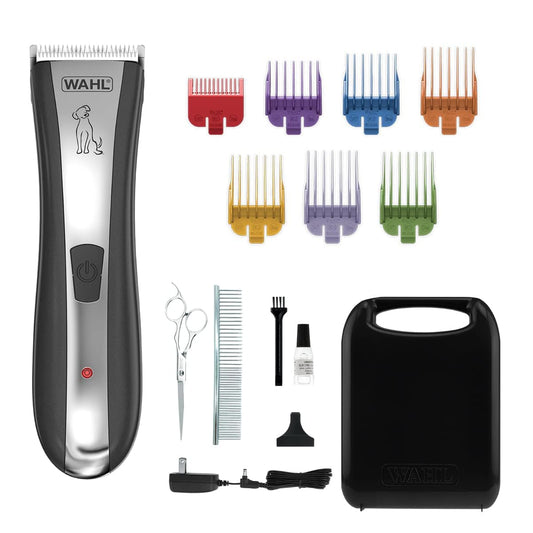 Wahl Canada Pro Ion Lithium Clipper Kit, Cord/Cordless Clipper with Full Stainless Steel Accessories, Comes with a Detachable Blade Set That Can Be Rinsed Under Water for a Quick and Easy Clean - Model 58159