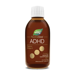 NutraSea ADHD Targeted Omega-3, 940 mg of EPA + DHA, 80 mg of GLA, 500 IU Vitamin D3, 200 ml Liquid