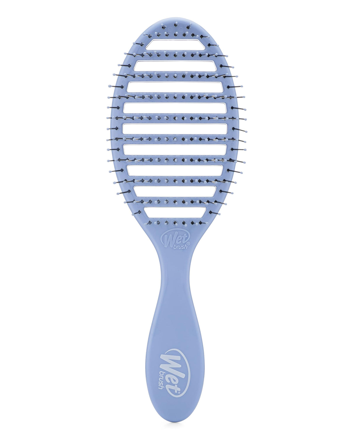 Wet Brush Speed Dry Hair Brush - Free Spirit, Sky - Vented Design and Ultra Soft HeatFlex Bristles Are Blow Dry Safe With Ergonomic Handle Manages Tangle and Uncontrollable Hair - Pain-Free