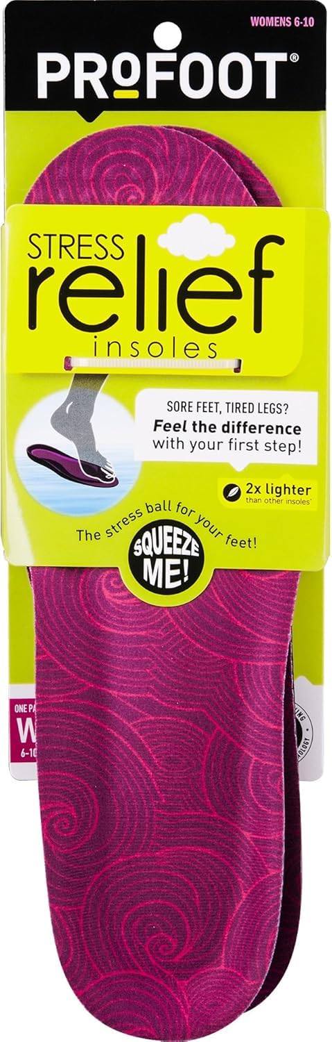 Profoot Stress Relief Insoles - Women's, 2 Count