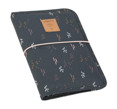 Lassig Casual Changing Pouch Blob Forest, Blue, One Size, 140 gram